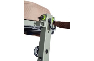 Image of Lone Wolf Treestands Alpha Tech F1 Hang On Tree Stand, Gray AT-F1