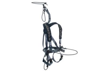 Image of Lone Wolf Treestands Alpha Tech Tree Stand Harness, Gray/Black ATH