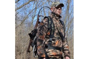 Image of Lone Wolf Treestands Alpha Tech Tree Stand Harness, Gray/Black ATH