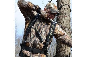 Image of Lone Wolf Treestands Alpha Tech Tree Stand Harness, Gray/Black ATH