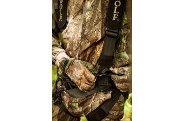 Image of Lone Wolf Treestands Alpha Tech Tree Stand Harness, Gray/Black ATH