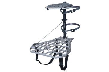 Image of Lone Wolf Treestands Assault II Hang On Tree Stand, Gray ASHO II