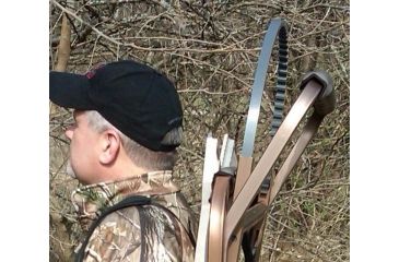 Image of Lone Wolf Treestands Sit and Climb Shooting Rail, Gray SCSR