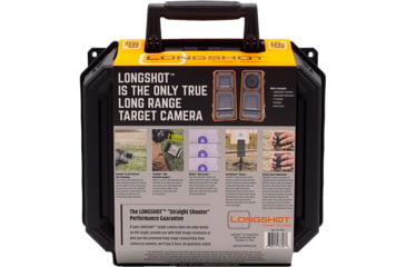 Image of Longshot by Target Vision LONGSHOT LR-3 Long-Range Camera System w/ Bulletproof Warranty, Grey/Orange/Black, TV-CF103-W