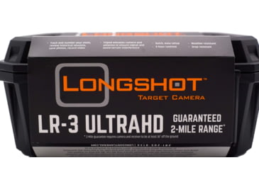 Image of Longshot by Target Vision LONGSHOT LR-3 Long-Range Camera System w/ Bulletproof Warranty, Grey/Orange/Black, TV-CF103-W