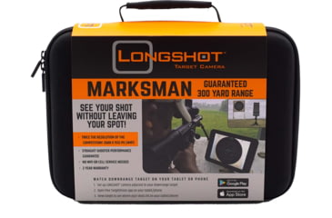 Image of Longshot by Target Vision LONGSHOT Marksman Wireless Target Camera w/ Bulletproof Warranty, Grey/Orange, TV-CF203-W