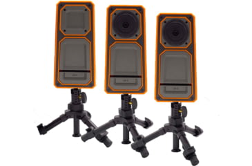 Image of Longshot by Target Vision LR-3 w/ 1 Extra Camera w/ 2 Bulletproof Warranties, Black/Orange/Grey, TV-CF103-2-W