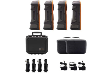 Image of Longshot by Target Vision LR-3 w/ 2 Extra Cameras w/ 3 Bulletproof Warranties, Black/Orange/Grey, TV-CF103-3-W