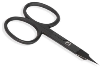 Image of Loon Ergo Precision Tip Scissors, Black, LOEPSB