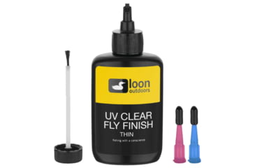 Image of Loon UV Fly Finish, Thin, 2 oz, Clear, LOFFCNL