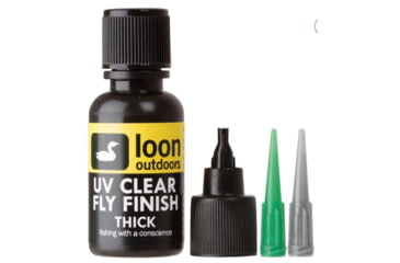 Image of Loon UV Fly Finish, Thick, 1/2 oz, Clear, LOFFCKS