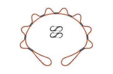 Image of Looprope  5 Ft Orange/black 5LRO-GB-C