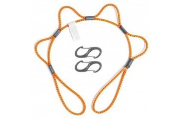 Image of Looprope Adjustable 3ft Tie Down, Orange and Black 964971
