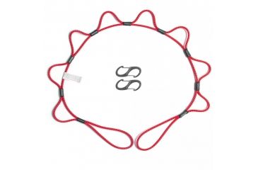 Image of Looprope Adjustable 4ft Tie Down, Red/Black 964004