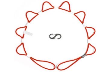 Image of Looprope Buoyrope, 5ft Boat Dock Line and Boat Fender Rope, Red 964008
