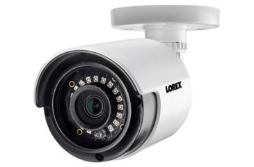 Image of Lorex 1080p Full HD Analog Indoor/Outdoor Bullet Security Camera, White, LAB223T