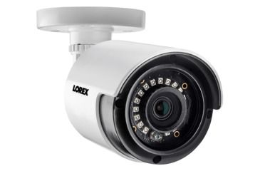 Image of Lorex 1080p Full HD Analog Indoor/Outdoor Bullet Security Camera, White, LAB223T