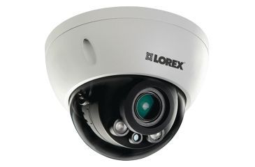Image of Lorex 1080p HD IP POE Dome Camera With 3x Motorized Lens LND3374B, White, 1080P, LORLND3374B