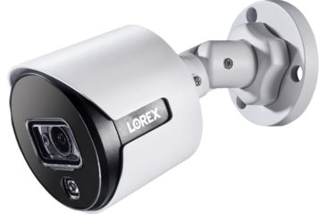 Image of Lorex Ultra HD Analog Active Deterrence Add-on Security Bullet Camera w/ Color Night Vision, C881DA-E