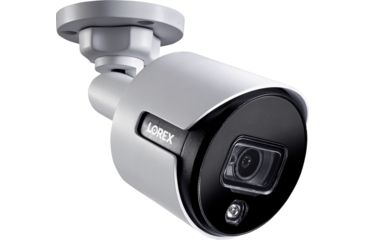 Image of Lorex Ultra HD Analog Active Deterrence Add-on Security Bullet Camera w/ Color Night Vision, C881DA-E