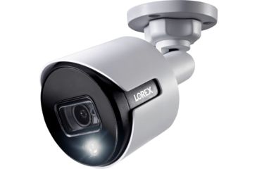 Image of Lorex Ultra HD Analog Active Deterrence Add-on Security Bullet Camera w/ Color Night Vision, C881DA-E