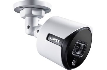 Image of Lorex Ultra HD Analog Active Deterrence Add-on Security Bullet Camera w/ Color Night Vision, C881DA-E