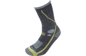 Image of Lorpen T3 Midweight Hiker Sock, Charcoal, Large, T3MMH54275
