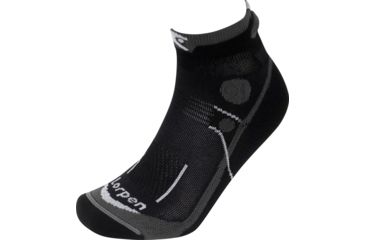 Image of Lorpen T3 Ultra Trail Running Socks - Mens, Black, Medium, X3UT-9937-M
