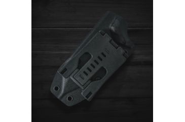 Image of LOTAR Combat Karnaff Gen 2 MilSpec Elite Fixed Blade Knives, 109mm, CPM3V, Drop Point, Plain Edge, G10, Black, R102SW