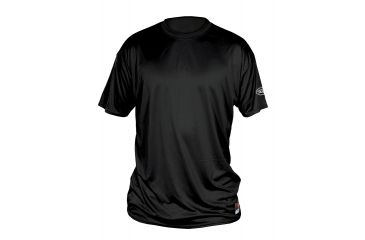 Image of Louisville Slugger Youth Slugger Loose-Fit Short Sleeve Shirt,Black,Medium LS1528-YM-BK