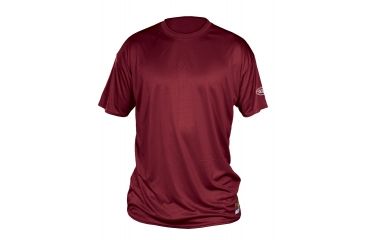 Image of Louisville Slugger Youth Slugger Loose-Fit Short Sleeve Shirt,Maroon,Small LS1528-YS-MR