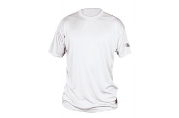 Image of Louisville Slugger Youth Slugger Loose-Fit Short Sleeve Shirt,White,Small LS1528-YS-WH