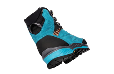 Image of Lowa Cadin II GTX Mid Ws - Womens, Turquoise/Mandarin, 9, 197827018513