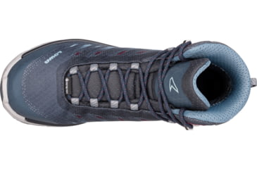 Image of Lowa Ferrox GTX Mid Hiking Boot - Womens, Navy/Ice Blue, 10.5, 3206796917-NAVIBU-M105