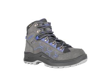 Image of Lowa Kody Evo GTX Mid Junior - Unisex, Anthracite/Blue, M300, 197827026099