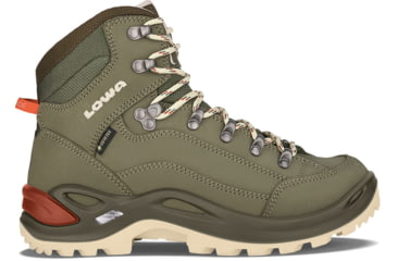 Image of Lowa Lowa Renegade GTX Mid Hiking Shoes - Womens, Grey Green/Panna, 10, 3209459629-GYGNPA-M-10