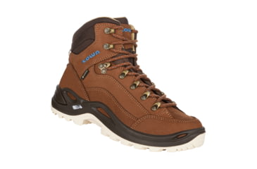 Image of Lowa Lowa Renegade GTX Mid Hiking Shoes - Womens, Mahogany/Navy, 10, 3209454747-MAHNAV-M-10