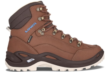 Image of Lowa Renegade GTX Mid Hiking Shoes - Womens, Mahogany/Navy, 10, 3209454747-MAHNAV-M-10