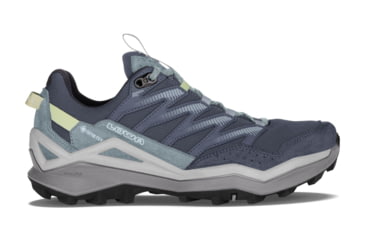 Image of Lowa Maddox Pro GTX Lo Hiking Shoes - Womens, Smoke Blue/Slate Blue, 9.5, 197827046981