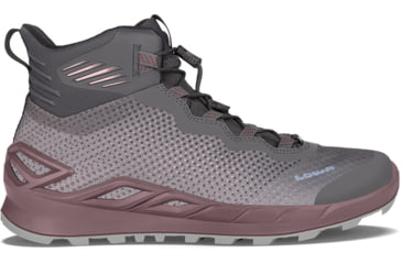 Image of Lowa Merger GTX Mid Hiking Boots - Womens, Rose/Black, 11, 3204325099-11