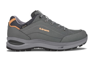 Image of Lowa Renegade Evo GTX Lo Hiking Shoes - Womens, Wide, Graphite/Apricot, 10, 197827048480