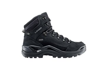 Image of USED Lowa Renegade GTX Mid Hiking Shoes - Mens, Black/Black, Wide, 10.5, 319689999-BL-W-10.5, EDEMO1