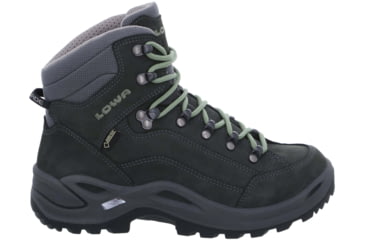 Image of Lowa Renegade GTX Mid Hiking Shoes - Womens, Graphite/Jade, 9 US, Medium, 3209459781-GRPJAD-9 US