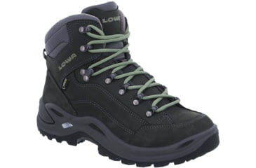 Image of Lowa Renegade GTX Mid Hiking Shoes - Womens, Graphite/Jade, 9 US, Medium, 3209459781-GRPJAD-9 US