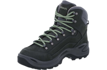 Image of Lowa Renegade GTX Mid Hiking Shoes - Womens, Graphite/Jade, 9 US, Medium, 3209459781-GRPJAD-9 US