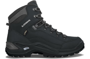 Image of Lowa Renegade GTX Mid Shoes - Mens, Deep Black, 10.5, Wide, 3109680998-DEPBLK-10.5