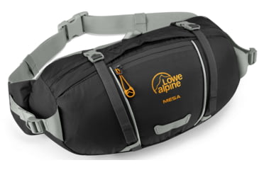 Image of Lowe Alpine Mesa Lumbar Pack-Black/Pumpkin