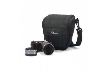 Image of Lowepro Toploader Zoom 45 AW II Camera Daypack, Black LP36700