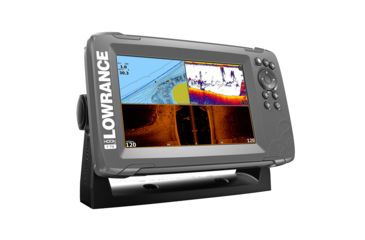 Image of Lowrance 7&quot; Chartplotter/Fishfinder TripleShot Transom Mount Transducer w/Nav+ Chart HOOK²-7 67561