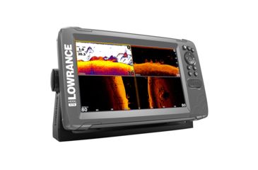Image of Lowrance 9" Chartplotter/Fishfinder TripleShot Transom Mount Transducer w/Nav+ Chart HOOK²-9 67565
